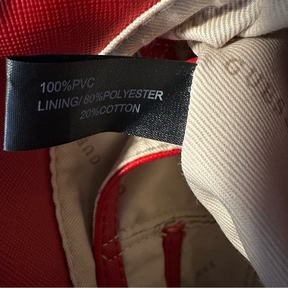 Guess Cherie Convertible Crossbody Flap Bag in Red - Picture 16 of 16